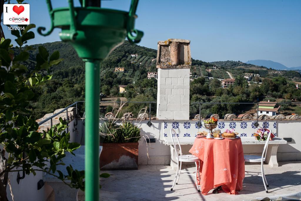 Chroma Domus Fiano Romano Acomodação com café da manhã Exterior foto
